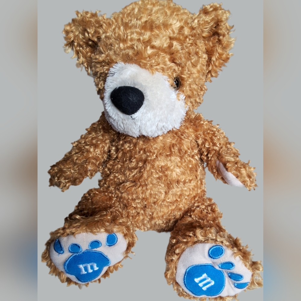 M&M's World Official Teddy Bear Plush - 13" Brown
